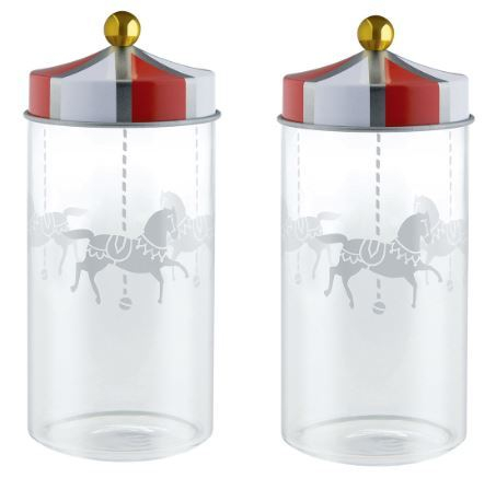 Circus Set of two spice containers MW68S2 Alessi | ALESSI MW68S2 Circus Set of two spice containers MW68S2 Alessi | ALESSI MW68S2